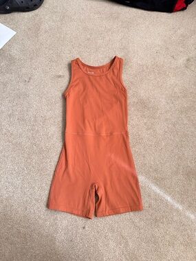 SET Active Rust Orange Romper